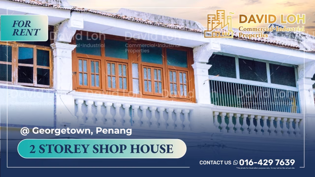 Georgetown 2 Storey Shop House