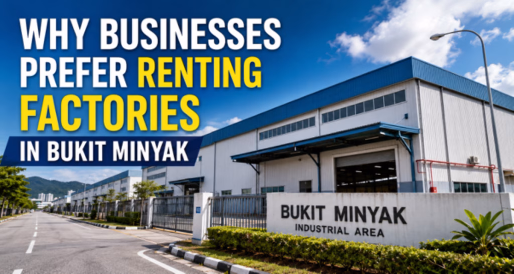 Why Businesses Prefer Renting Factories in Bukit Minyak