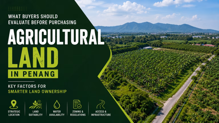 Agriculture Land for Sale Penang